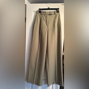 ZARA - sage green trousers